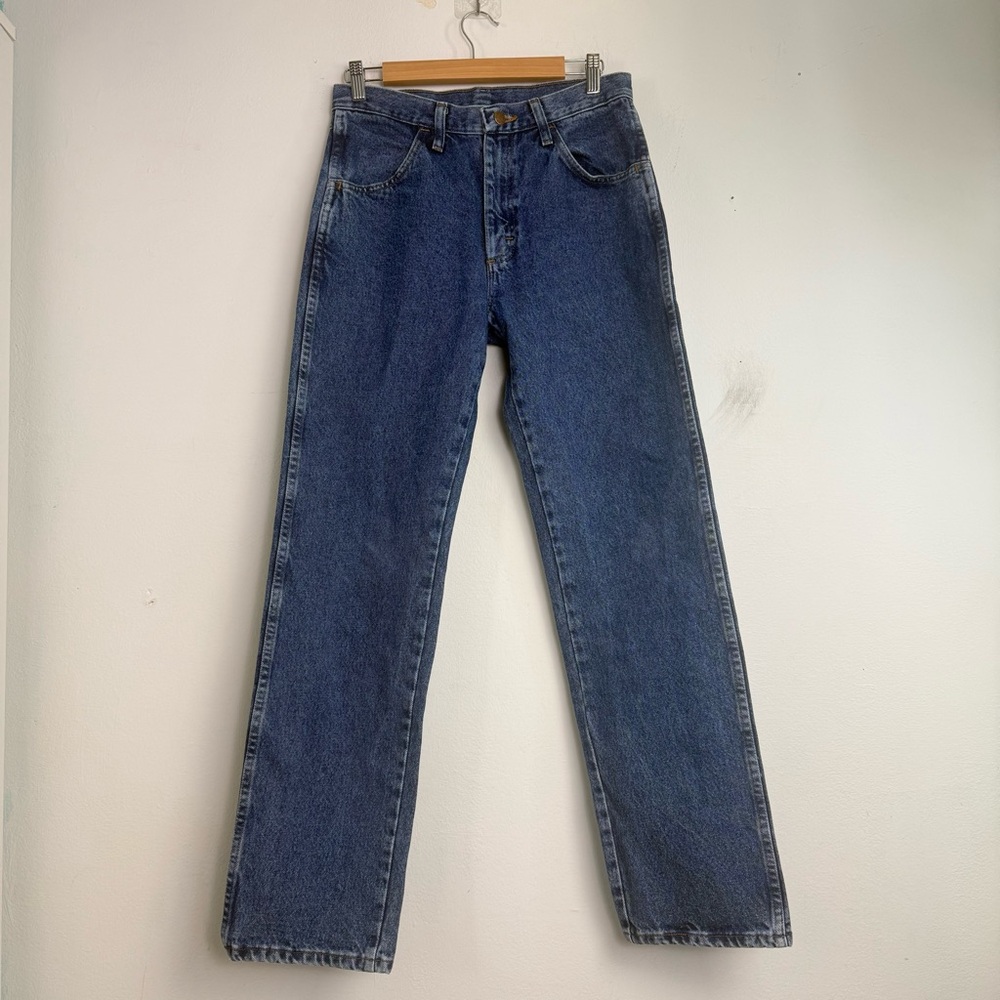 Rustler Jeans 30x32 Straight Leg Blue Denim Jeans